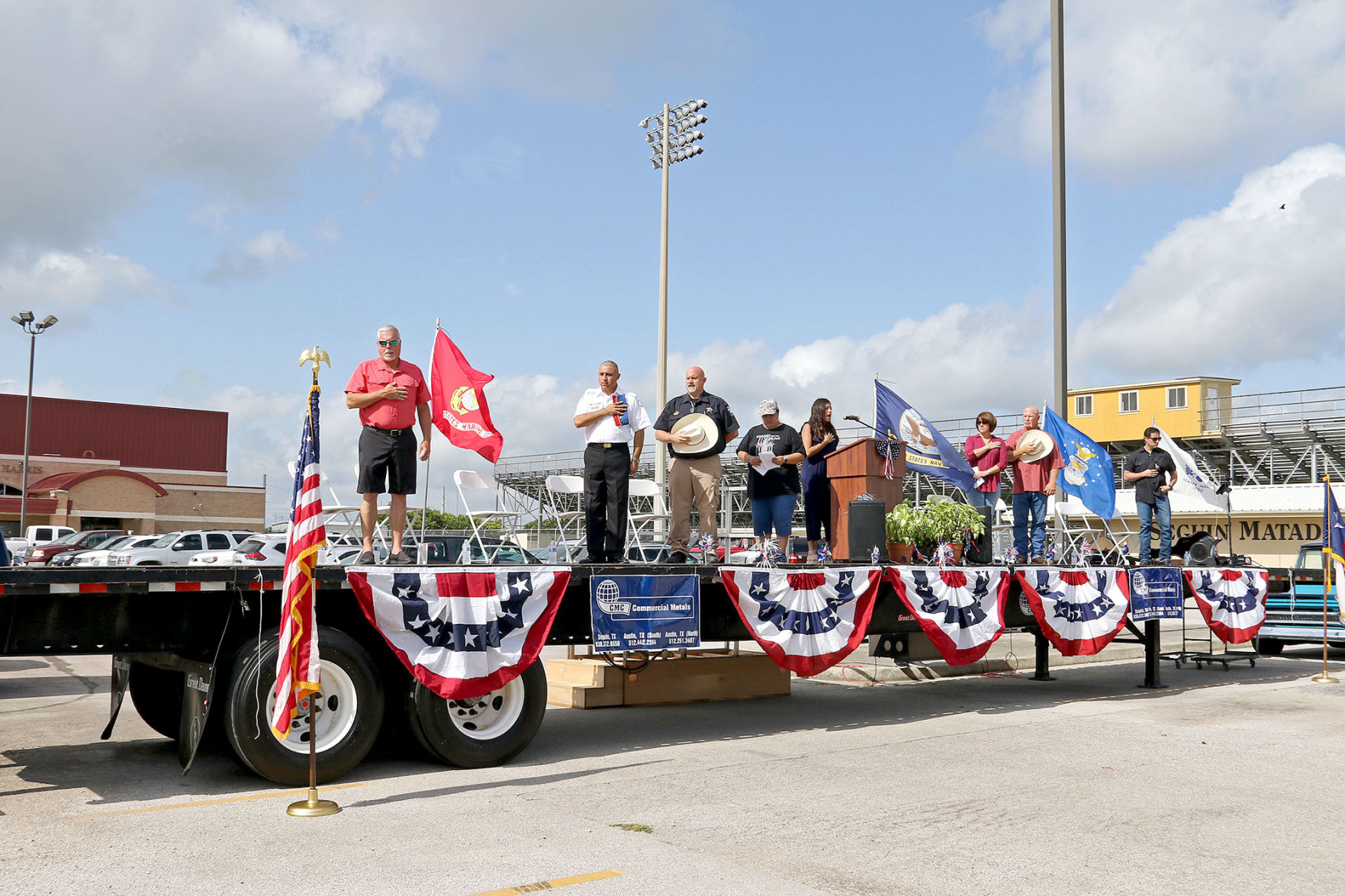 Field of Honor closing ceremony